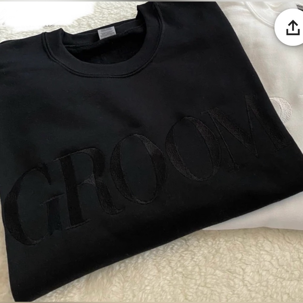 Black Groom Sweatshirt